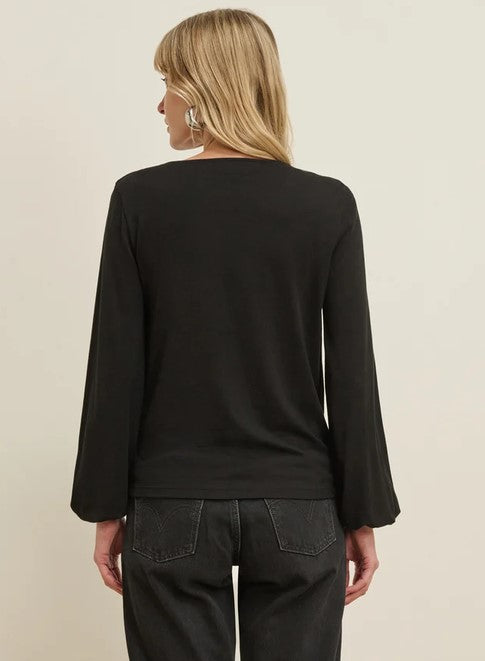 Nation LTD Erica Top - Jet Black
