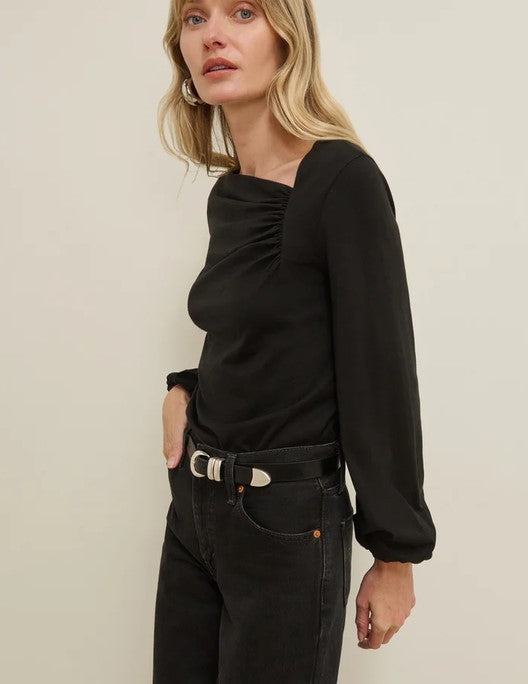Nation LTD Erica Top - Jet Black