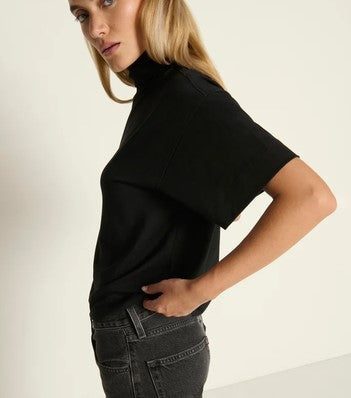 Nation LTD Fable Turtleneck Tee - Black