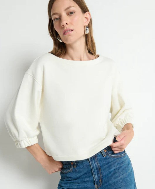 Nation LTD Gerri Sweatshirt - Porcelain