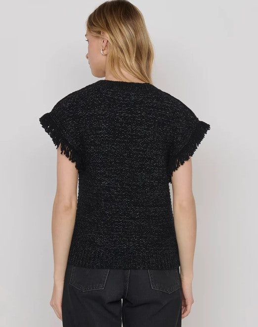 Nation LTD Hazel Vest - Black Melange
