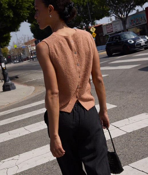 Nation Jacqueline Tank - Mocha