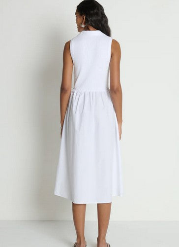 Nation Jessica Midi Dress - White