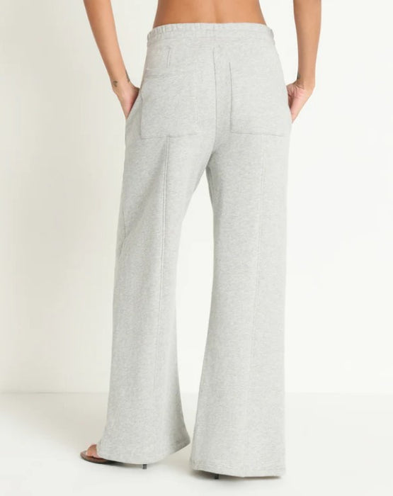 Nation LTD Lincoln Front Slit Pants - Heather Grey