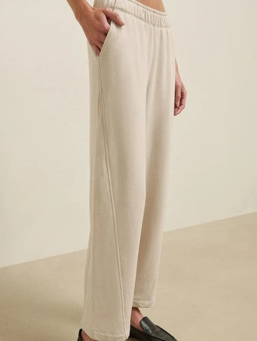 Nation LTD Maeve Ankle Sweat Pant - Champagne