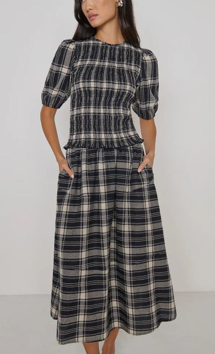 Nation LTD Cheryl Shirt - Plaid Rigato