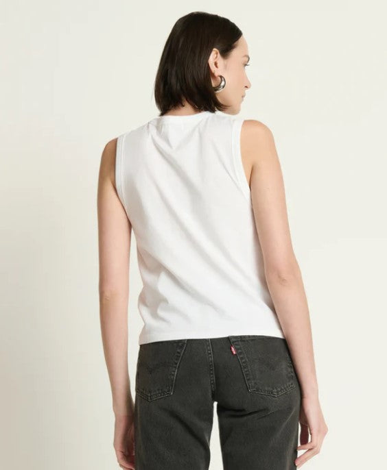 Nation Neve Twist Tank - White