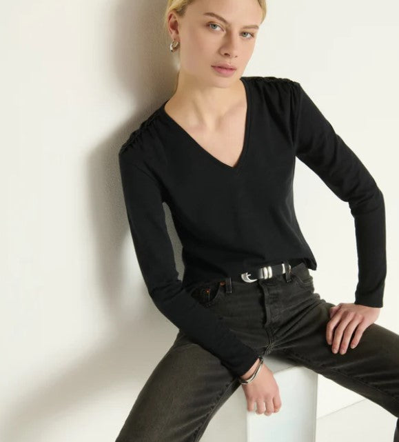 Nation LTD Remi Tee - Jet Black