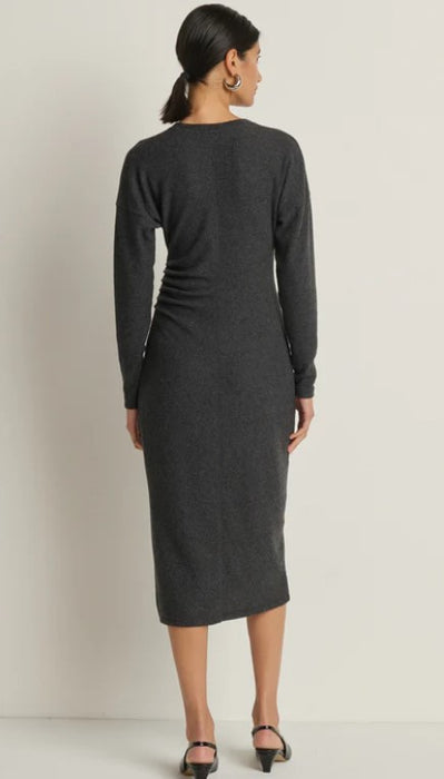 Nation LTD Sandrine Dress - Heather Charcoal