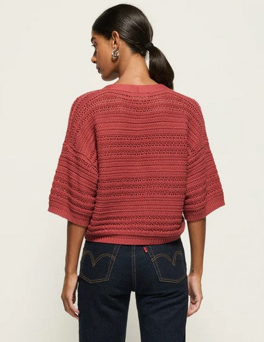 Nation LTD Tabby Cardigan - Marsala