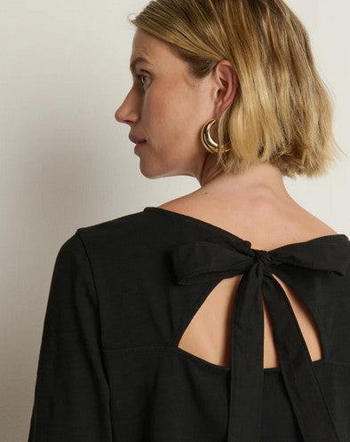 Nation LTD Tavin Tie Back Top - Black