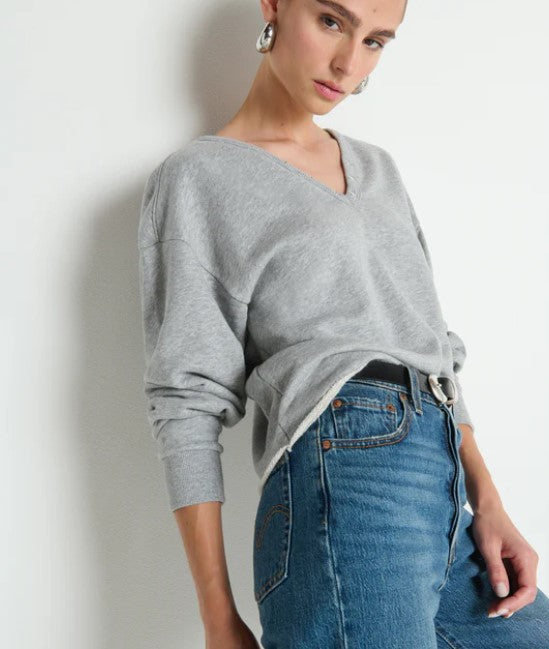 Nation LTD Tommie Sweatshirt - Heather Grey