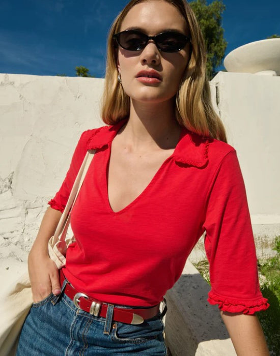 Nation LTD Allison Tee - Tango