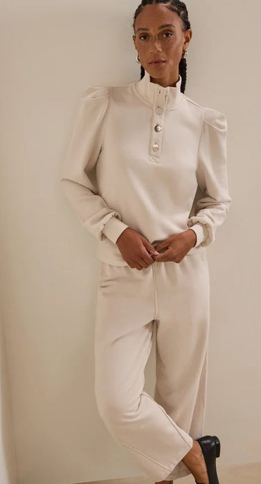 Nation LTD Maeve Ankle Sweat Pant - Champagne