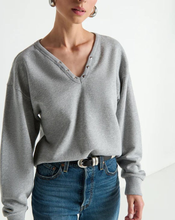 Nation LTD Tommie Sweatshirt - Heather Grey