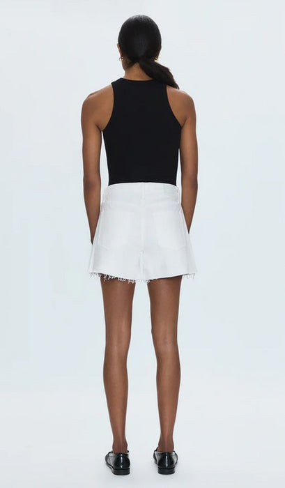 Pistola Kennedy Relaxed Mid Rise Short - Antique White