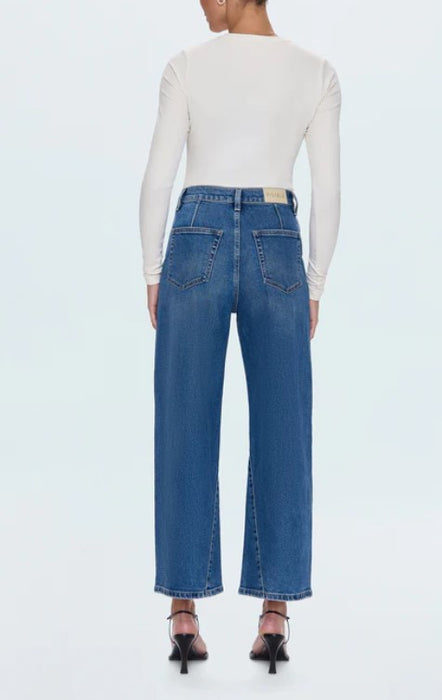 Pistola Kyra Ankle High Rise Bowed Jeans - Soho