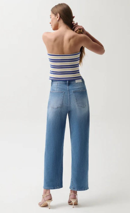 Pistola Kyra Ankle Hig Rise Jeans - Hidden Gem