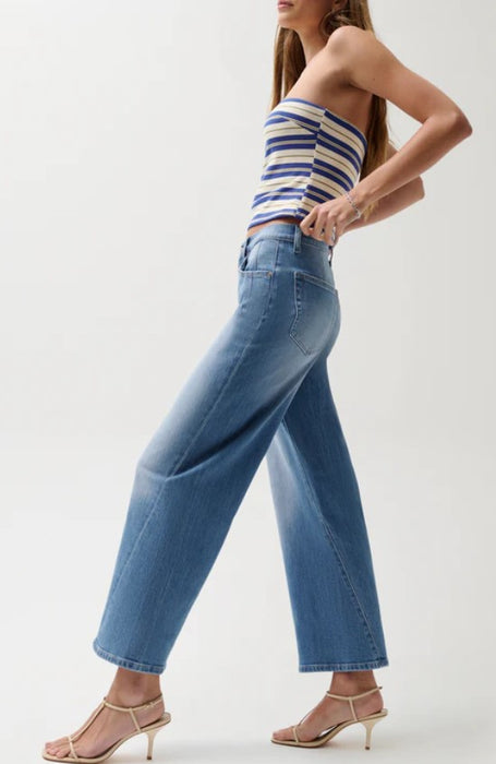 Pistola Kyra Ankle Hig Rise Jeans - Hidden Gem