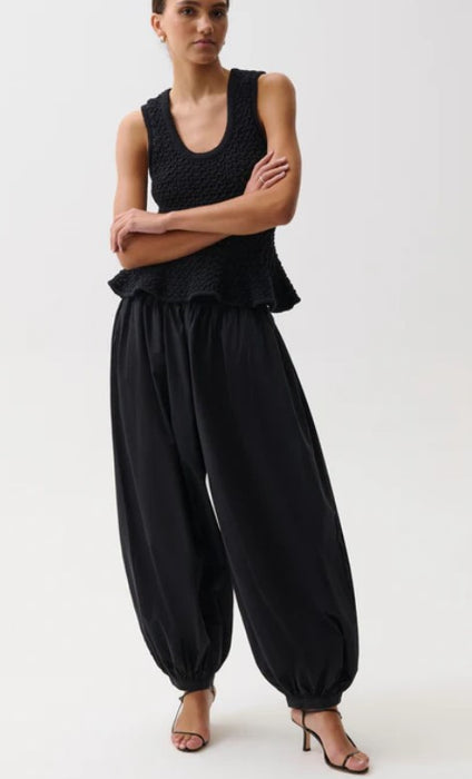Pistola Liya Poplin Balloon Pant - Black