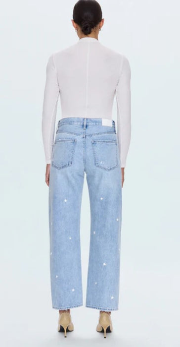 Pistola Lexi Mid Rise Bowed Jeans - Steller Vintage