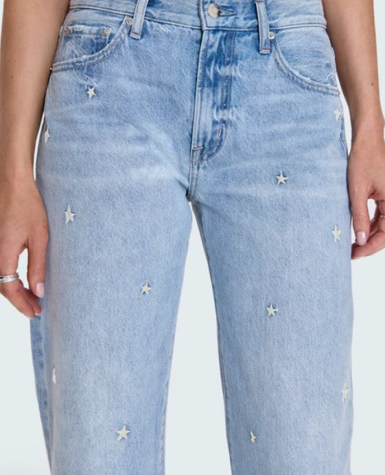 Pistola Lexi Mid Rise Bowed Jeans - Steller Vintage