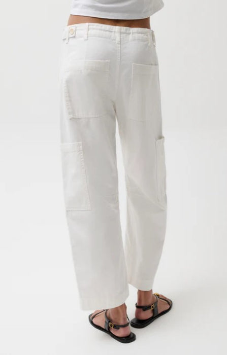 Pistola Sabrina curved utility Pants - White