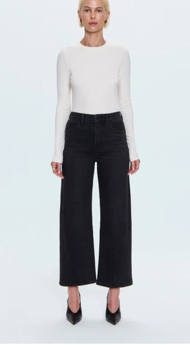 Pistola Kyra Ankle Bowed Leg Jeans - Jetset