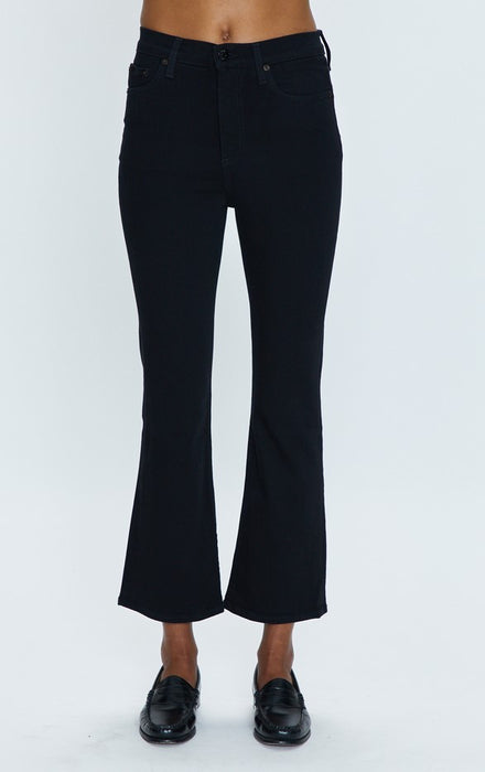 Pistola Lennon High Rise Crop Boot Jeans - Noir