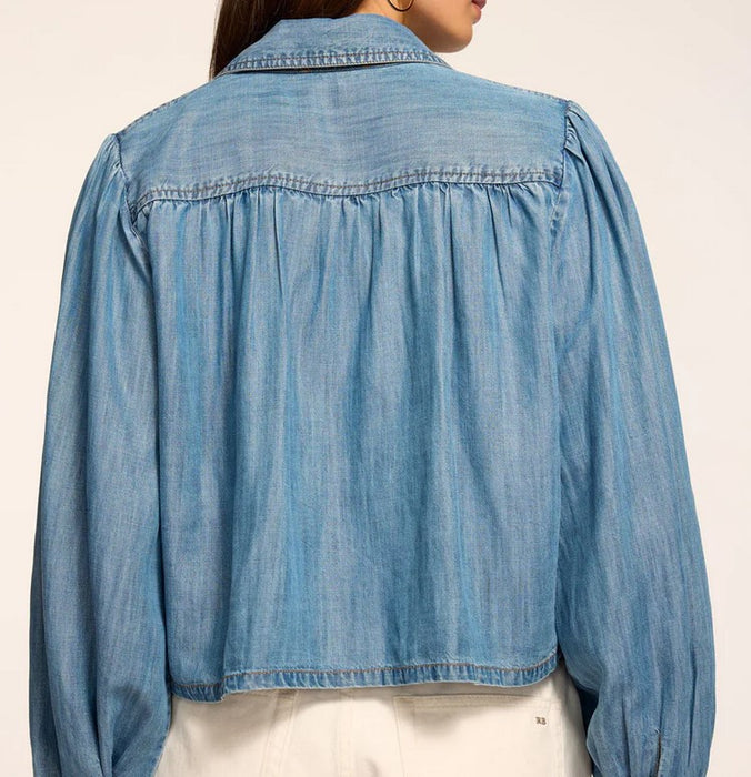 Ramy Brook Aisla Shirt - Light Chambray