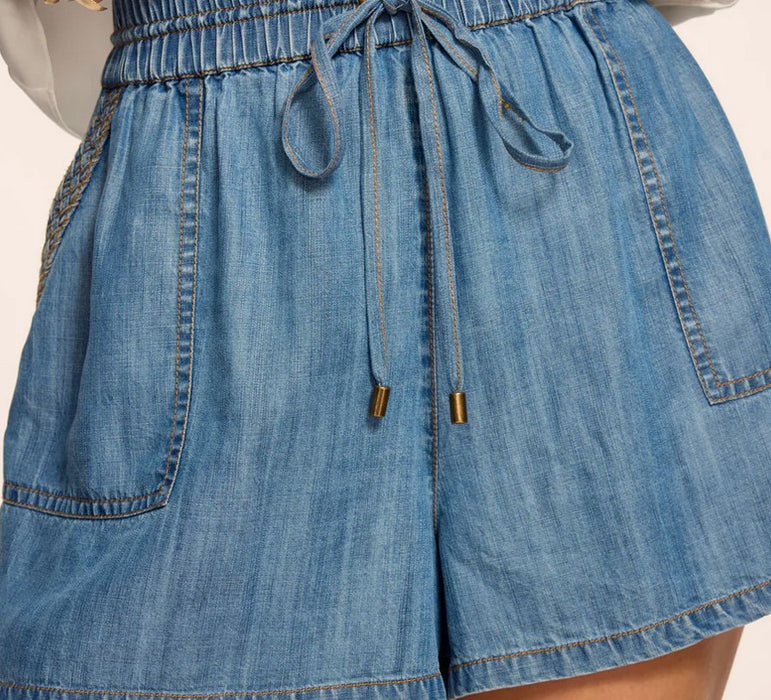 Ramy Brook Annalise Shorts - Light Denim