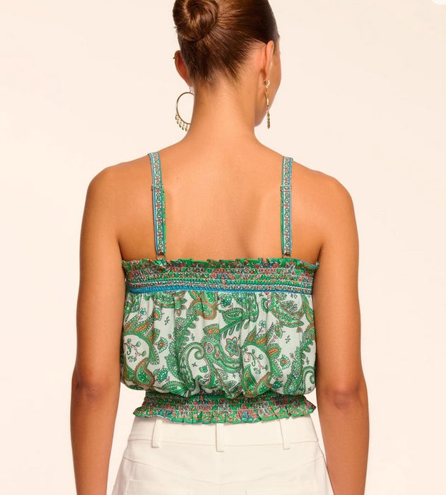 Ramy BrookMiley Top - Palm Patchwork