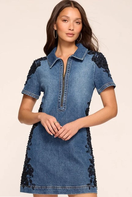 Ramy Brook Parker Dress - Mid Cerulean