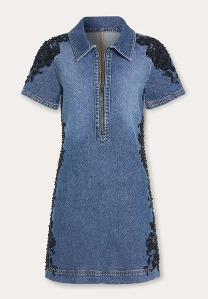 Ramy Brook Parker Dress - Mid Cerulean