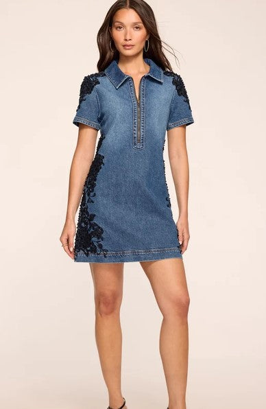 Ramy Brook Parker Dress - Mid Cerulean
