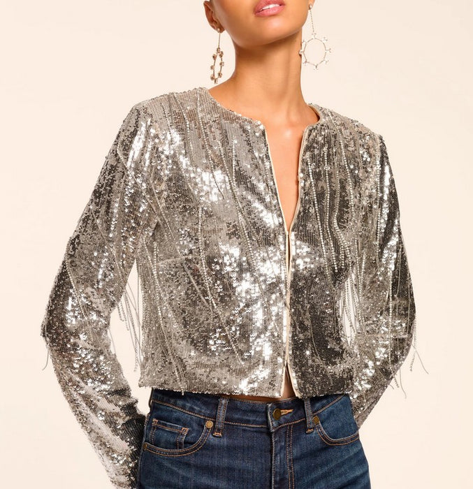 Ramy Broom Sapphire Jacket - Platinium