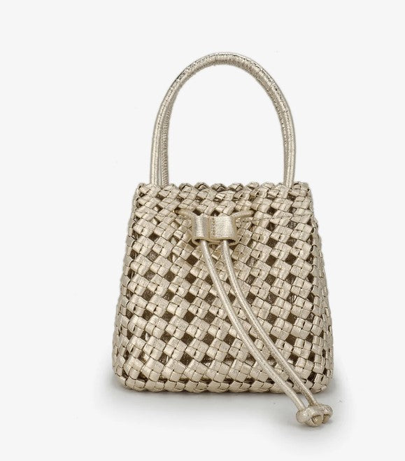 Remi Reed Pierre Bucket Woven - Metallic