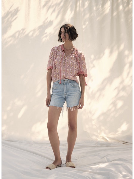 Saylor NYC Megrhy Top - Retro Floral
