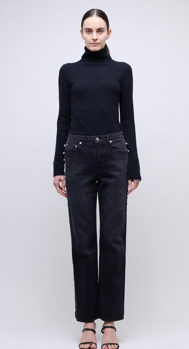 Simkhai Amelie High Rise Jeans - Black