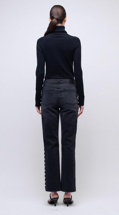 Simkhai Amelie High Rise Jeans - Black