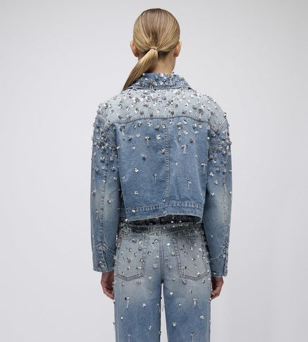 Simkhai Everli Cropped Jacket - Hollywood