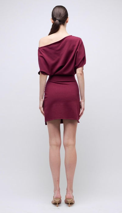 Simkhai Shania Dress - Cranberry