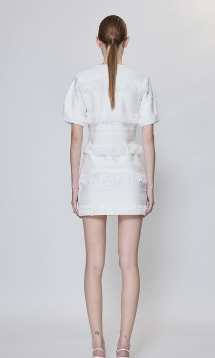 Simkhai Torrence Dress - Ivory Stripe