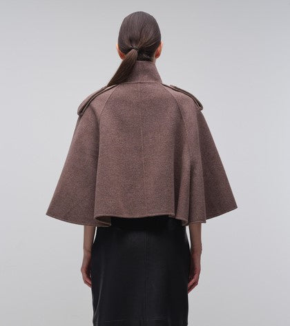 Simkhai Yara Cape/Jacket - Mushroom Melange