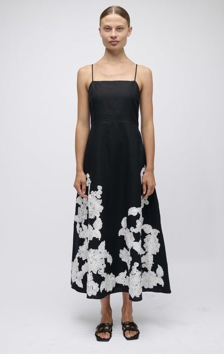 Simkhai Annabella Dress - Black Multi