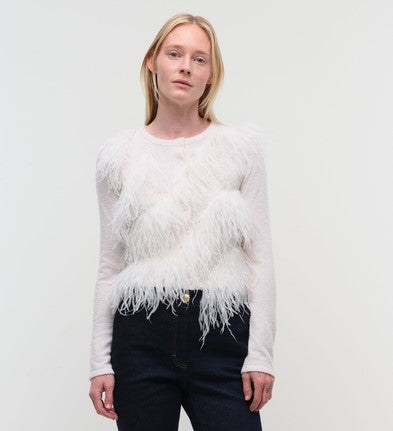 Simkhai Rielle Cardigan - Ivory