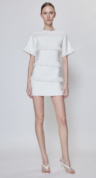 Simkhai Torrence Dress - Ivory Stripe