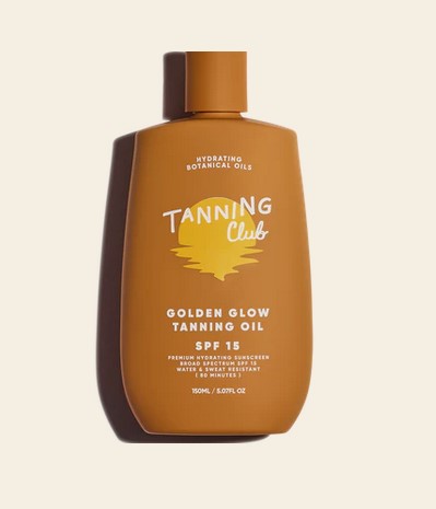 Taning Club Golden Glow Oil SPF 15