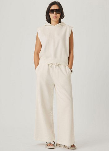 Splendid Greta Terry Crop Pant - Shell