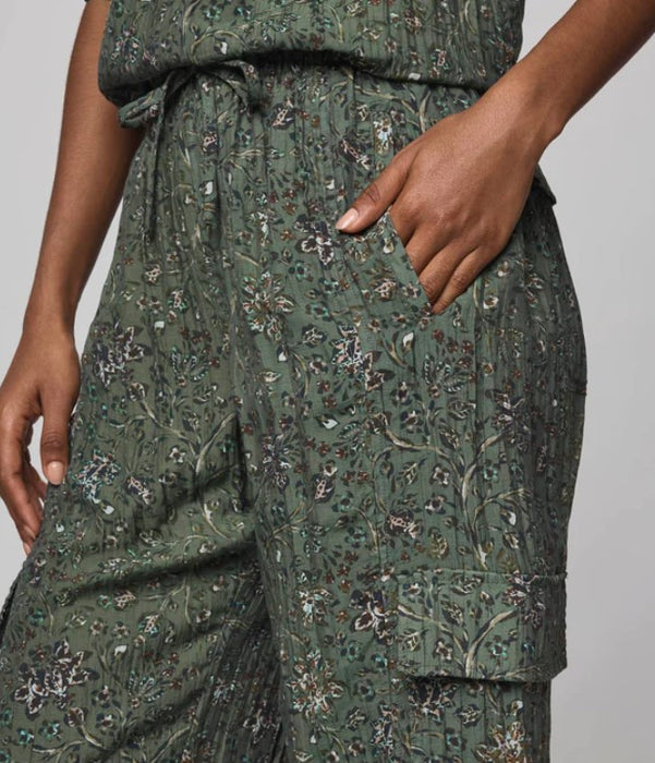 Splendid Versailles Floral Pant - Vine